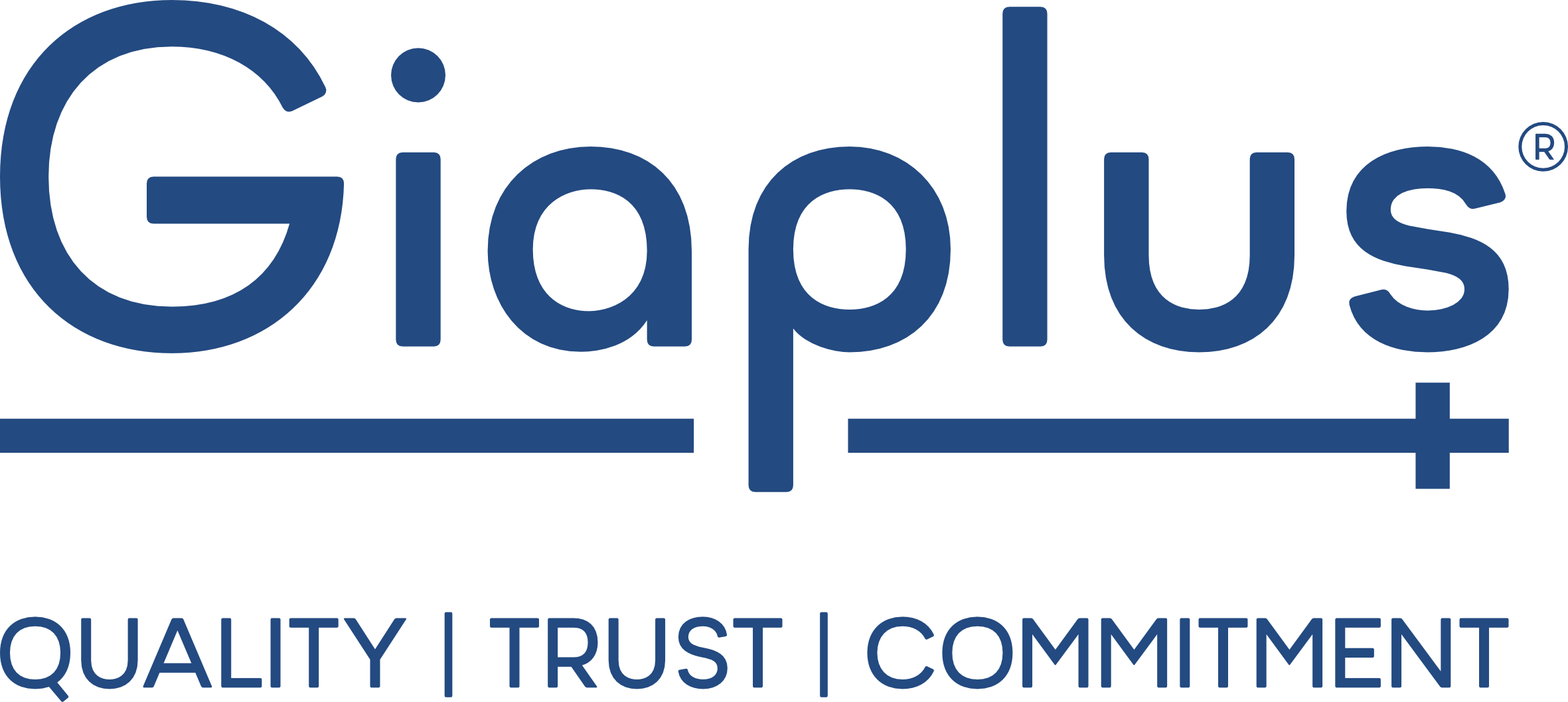 Giaplus Orthopedic Implants Blue Logo